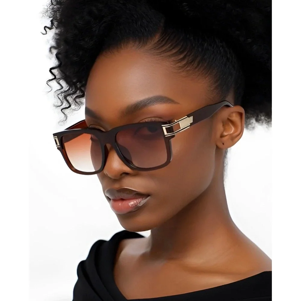 WOMEN LARGE OVERSIZED CLASSIC RETRO VINTAGE Style SUNGLASSES UV400 CLASSY‎ Gafas